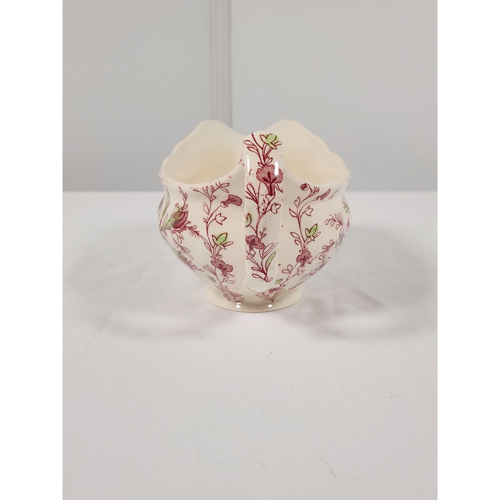 VTG‎ c. 1930s Rose Chintz Johnson Bros. Gravy Boat no Underplate 8" X 4" - Picture 2 of 7